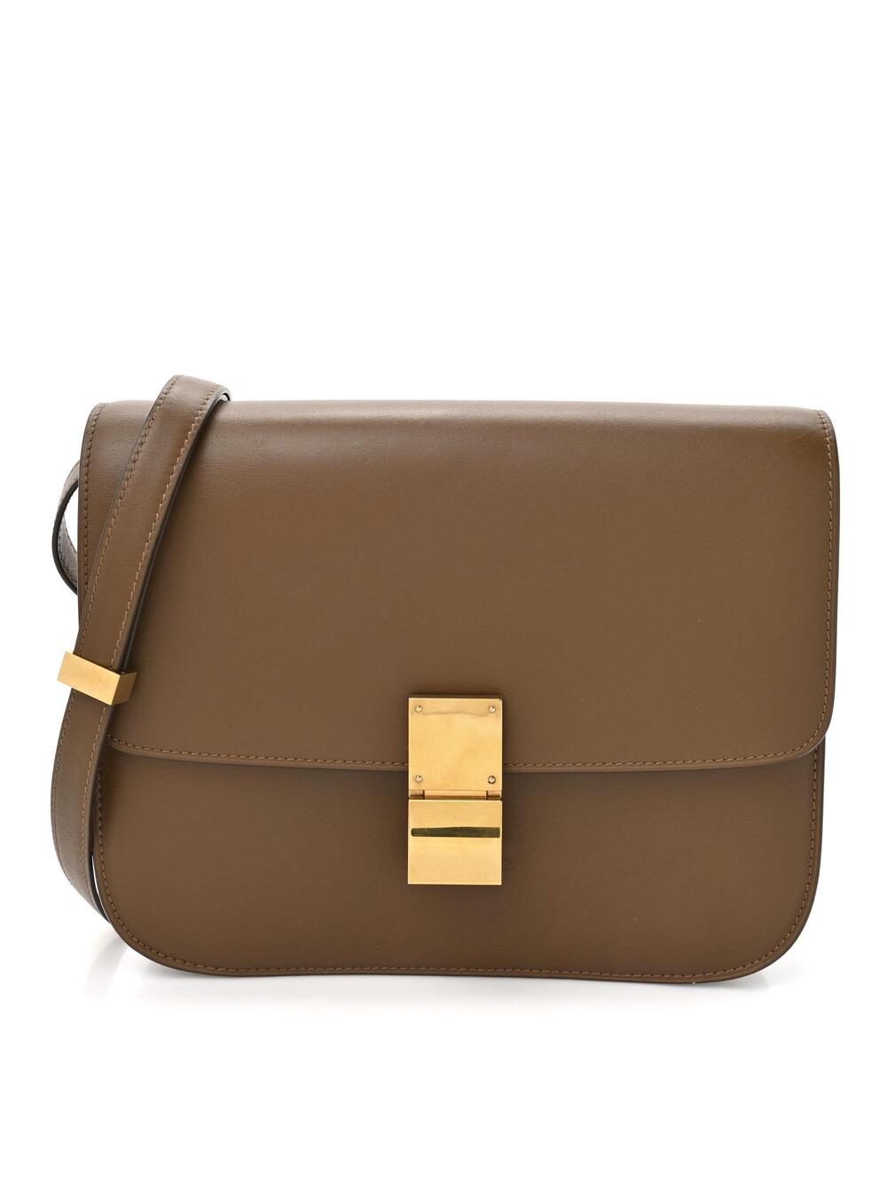 Celine Box Calfskin Medium Classic Flap #331149C20B